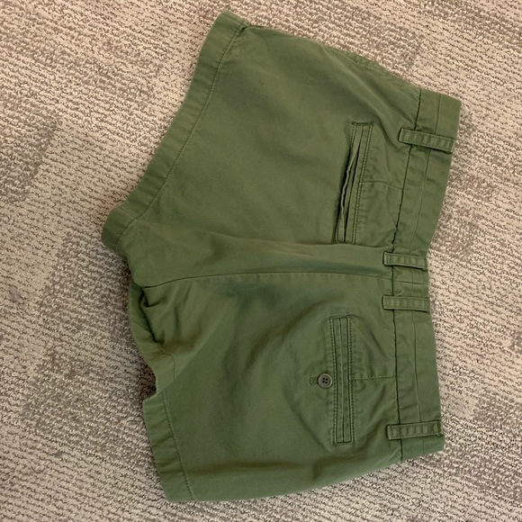 J. Crew chino shorts, olive green, 3” inseam, 4/27 - Picture 2 of 6
